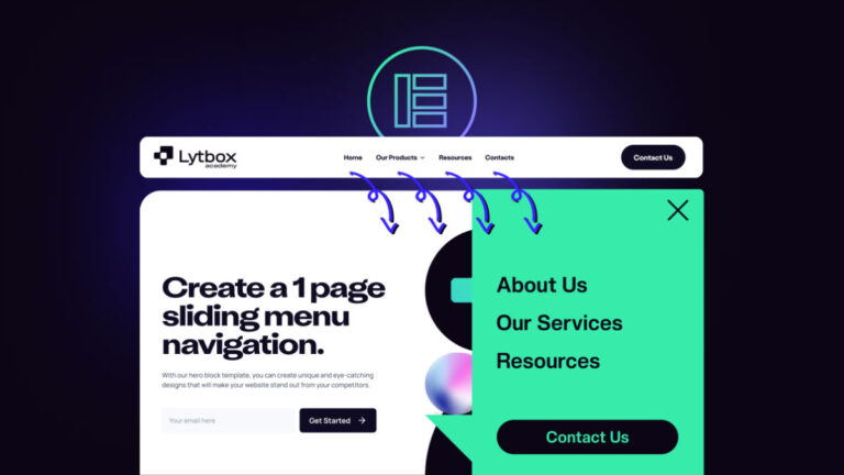 Auto-Close Anchor Links in Elementor Slide Out Menu