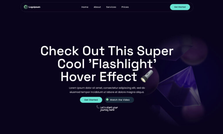 flashlight effect featured image