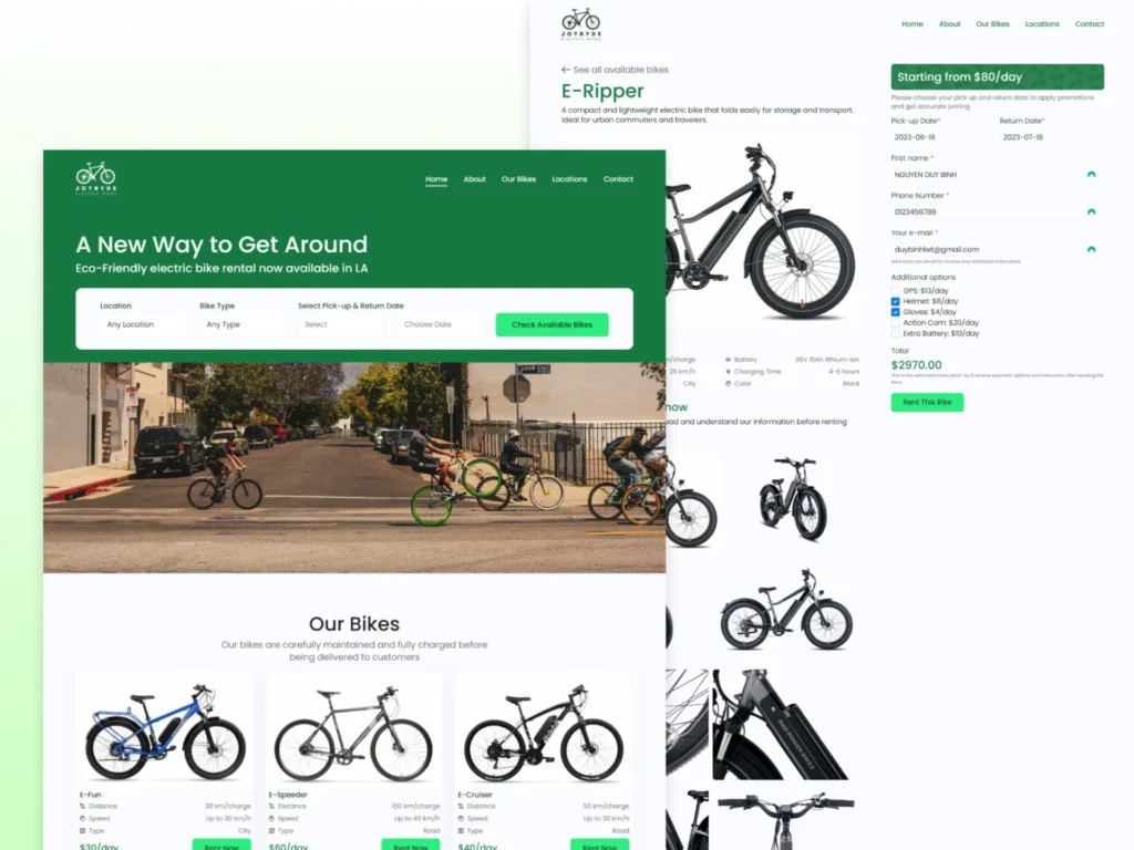 Student Project Web Design