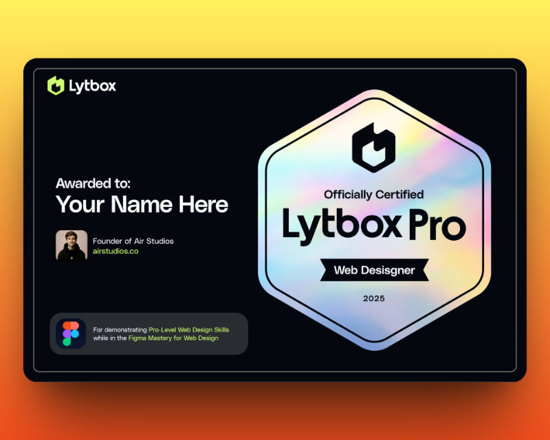 Figma Course Certificate