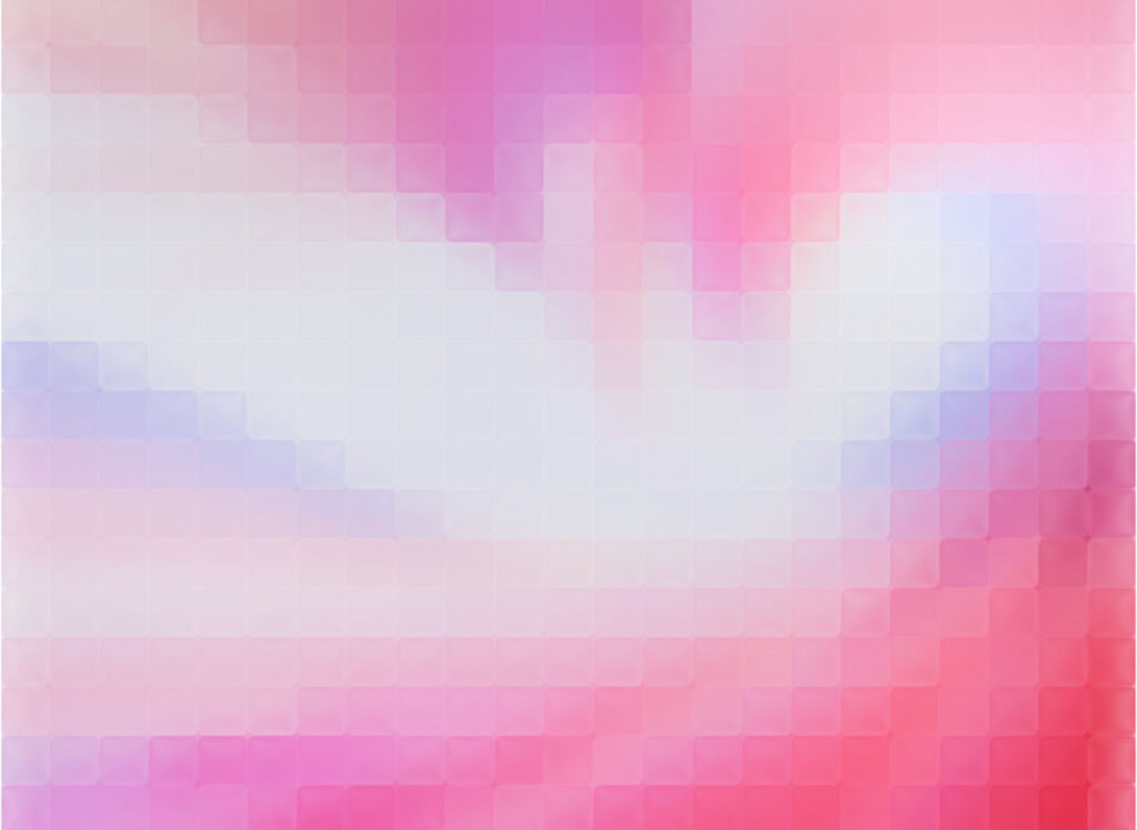 Abstract pink and purple gradient squares