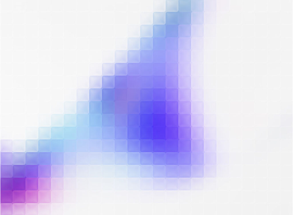 Abstract gradient with blue and purple tones