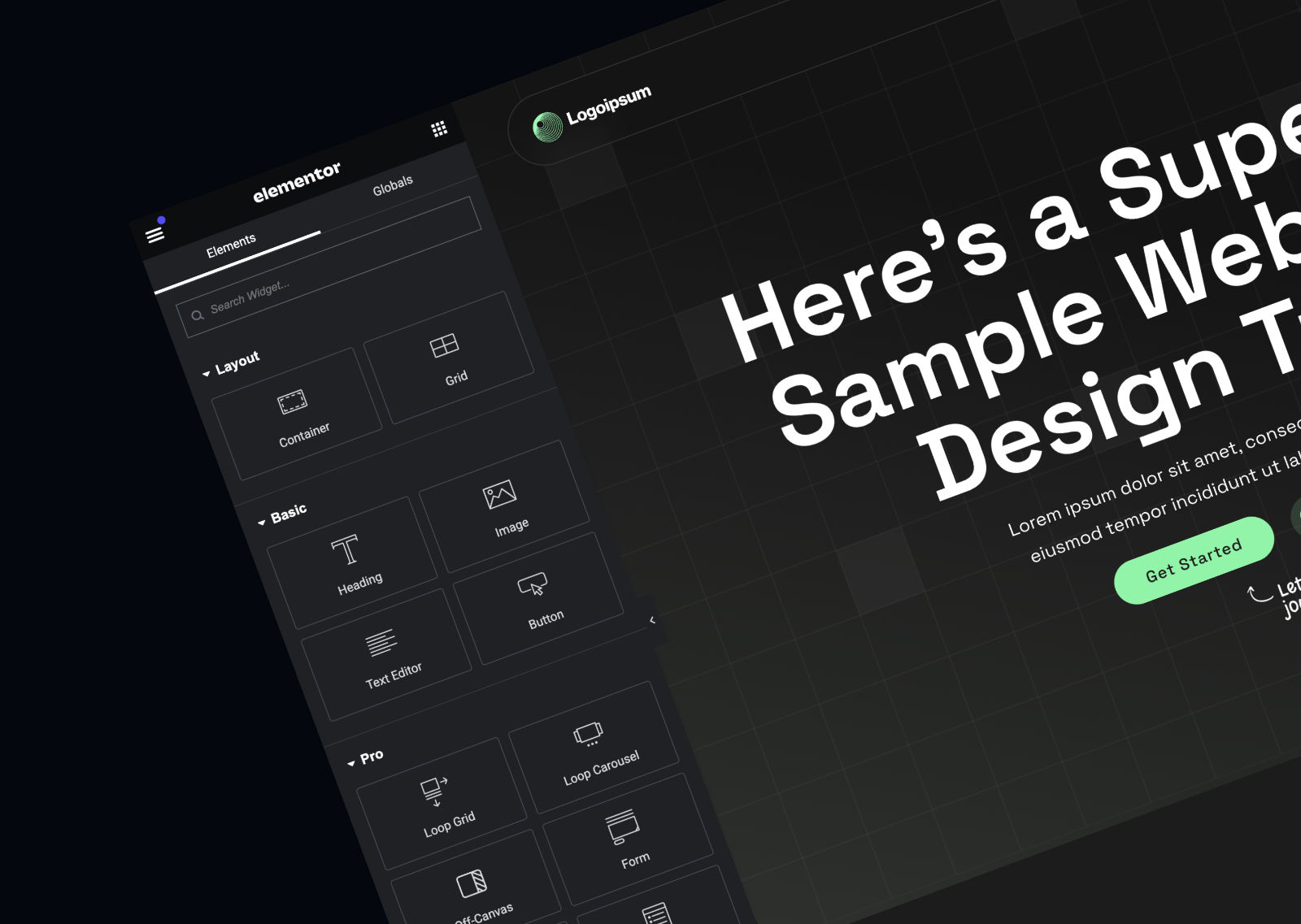Design with Elementor